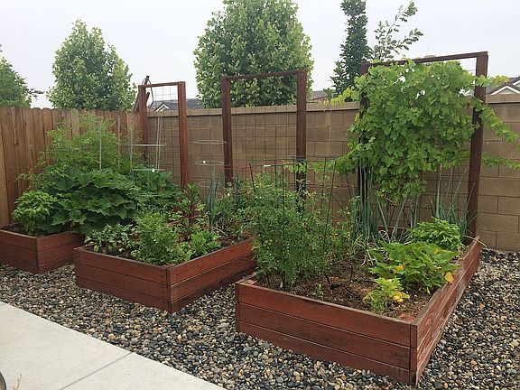 very productive garden