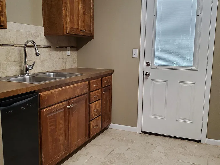Kitchen access to the back patio
