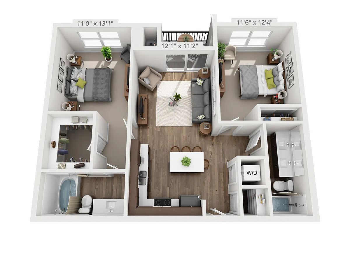 Floor plan B3