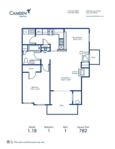Floor plan 11B
