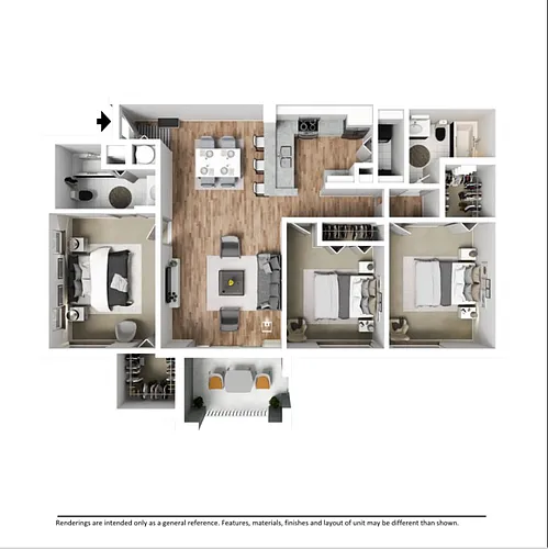 Floor plan Wild Indigo