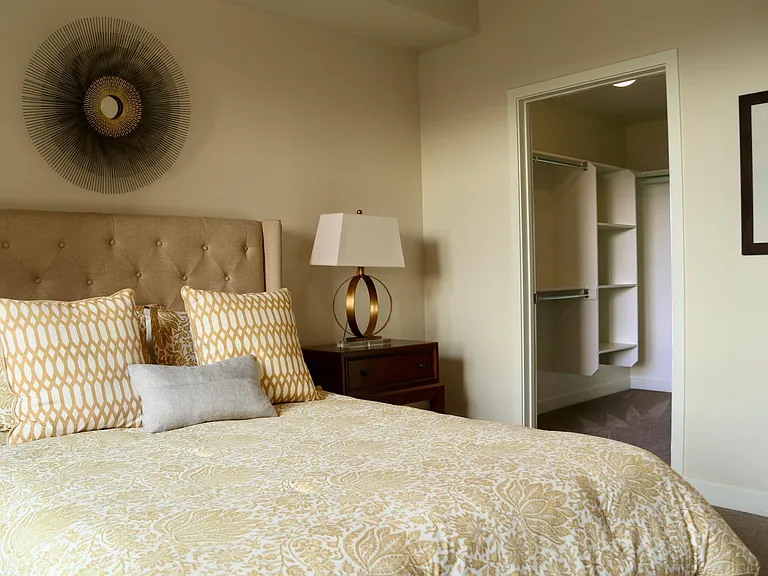 Feeling cramped? Treat yourself to a walk-in closet.