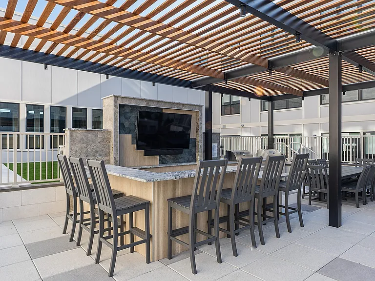 Pergola area