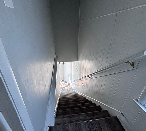 STAIRS TO THE APARTMENT