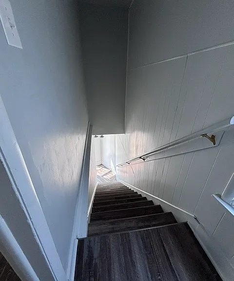 STAIRS TO THE APARTMENT