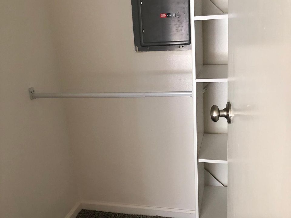 large closet with shelving
