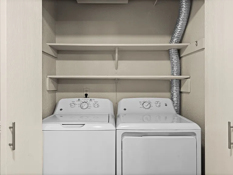Experience the convenience of a well-designed laundry space in your home. Experience the convenience of a well-designed laundry space in your home.