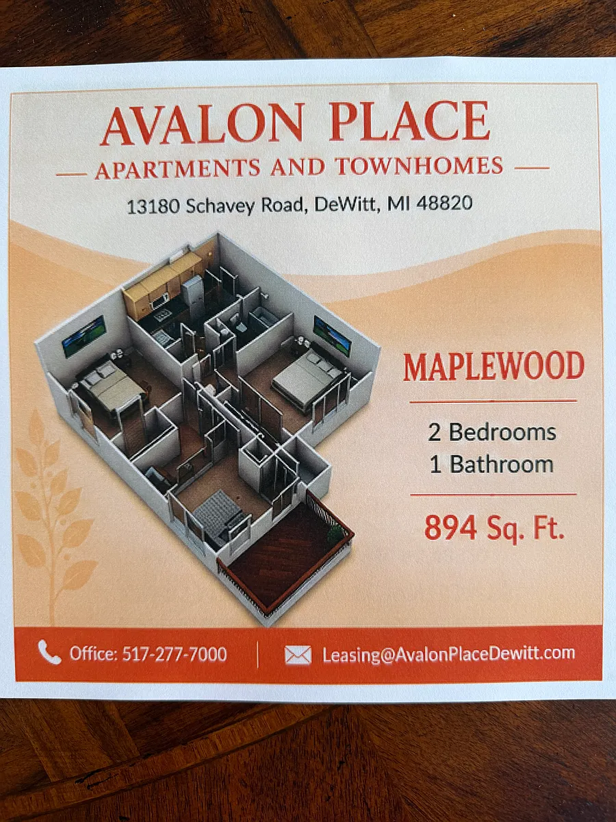 Floor plan Maplewood