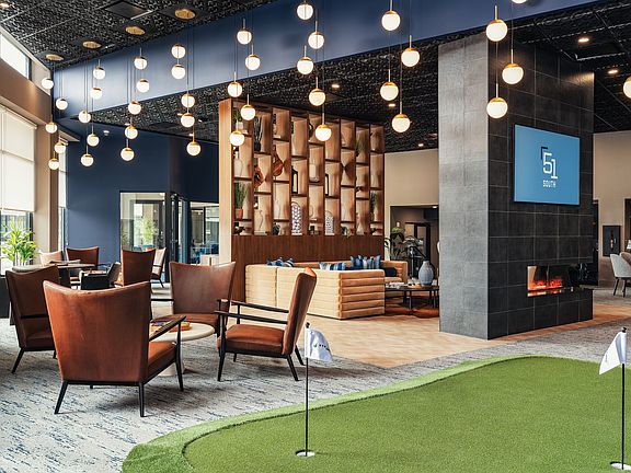 Lobby Lounge & Putting Green