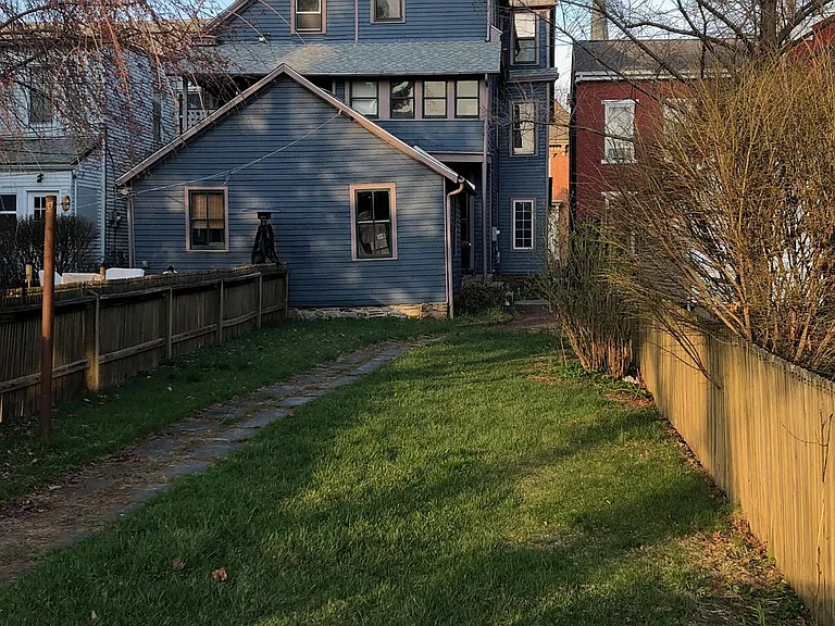 fenced in yard