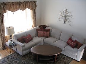 Spacious livingroom