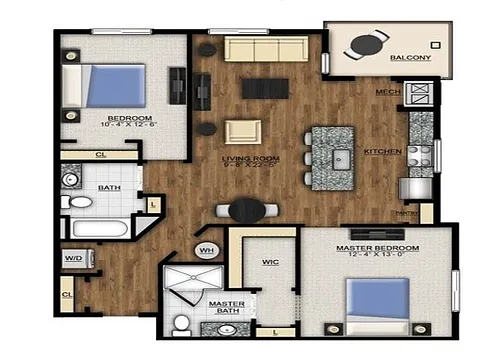 Floor plan T