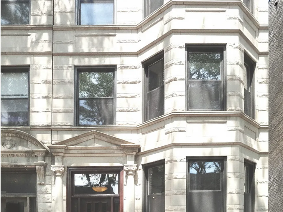 Beautiful Classic Chicago Greystone Elevation.