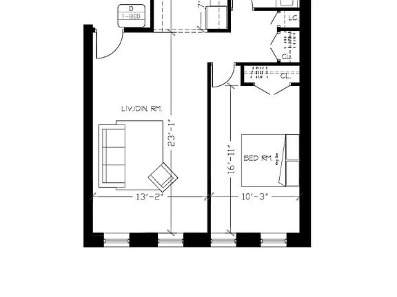 2nd image of 2367 Frederick Douglass Blvd #3DD