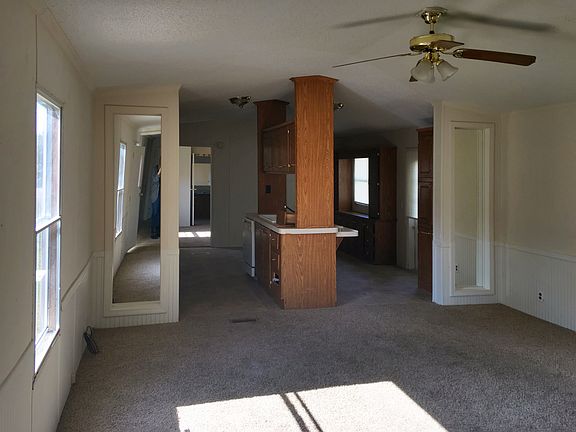 Living Room Looking into Kitchen/Dining Area