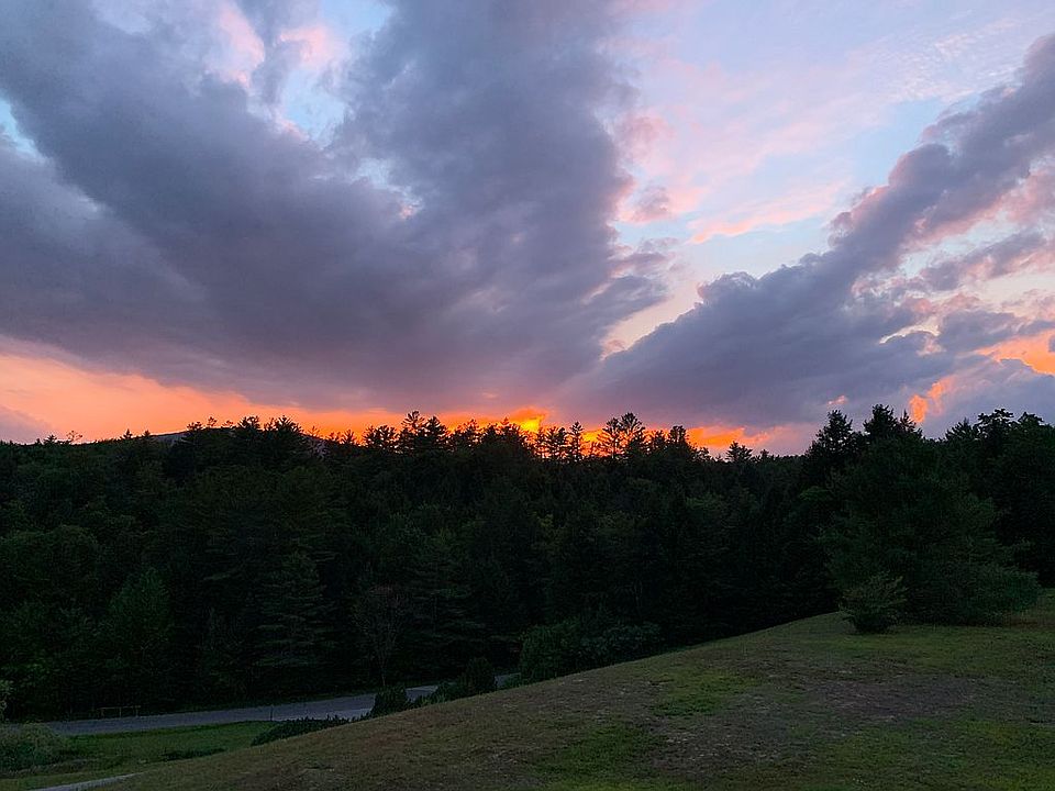 Sunset from deck
