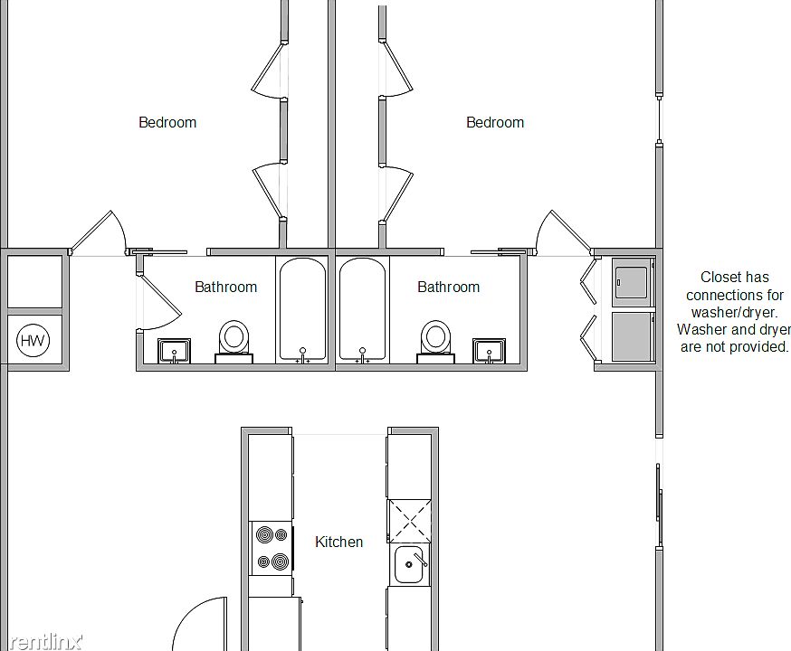 2BD/2BA ROOMMATE 960SQFT