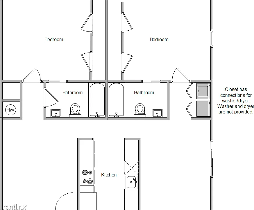 2BD/2BA ROOMMATE 960SQFT