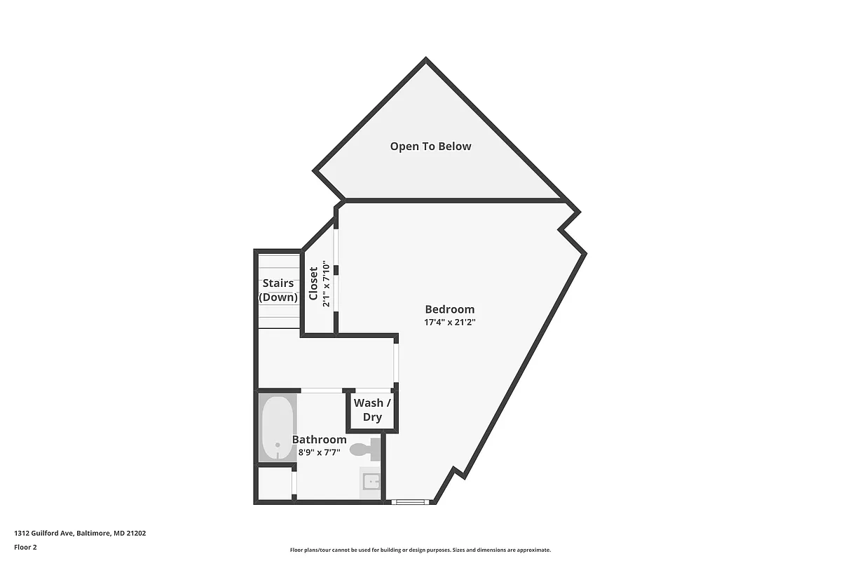 Floor plan 1 Bedroom