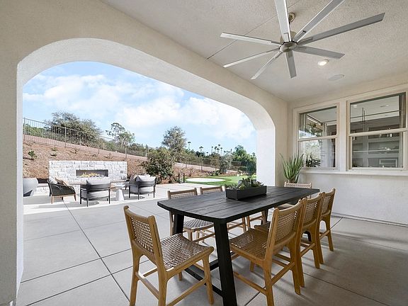 Sonora Hills Plan 1 Backyard Escondido, CA