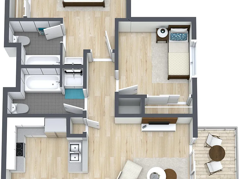 Boulevard Apartments — Photo 22