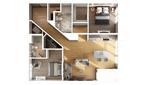 Floor plan The Allen