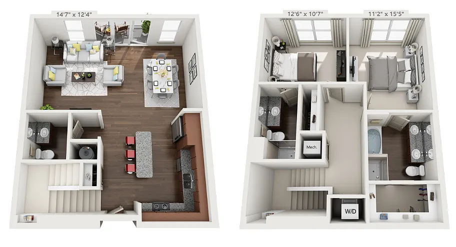 Floor plan TH3