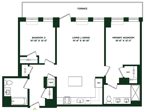 Floor plan B7E