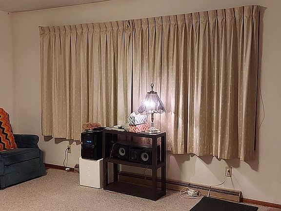 Living room picture window