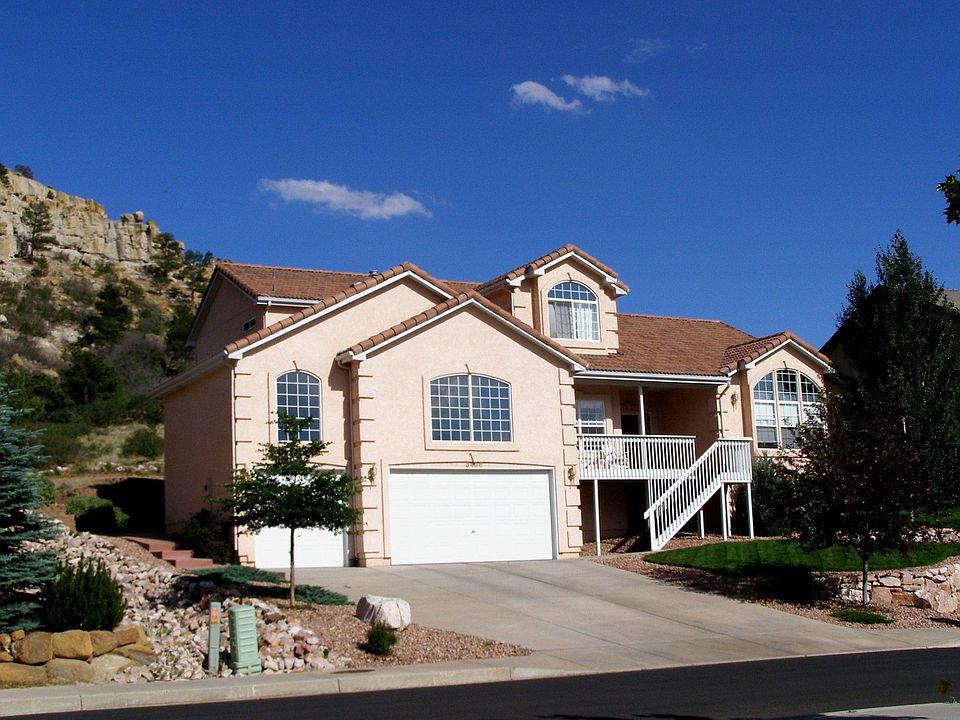 gorgeous 2 story backing to bluffs