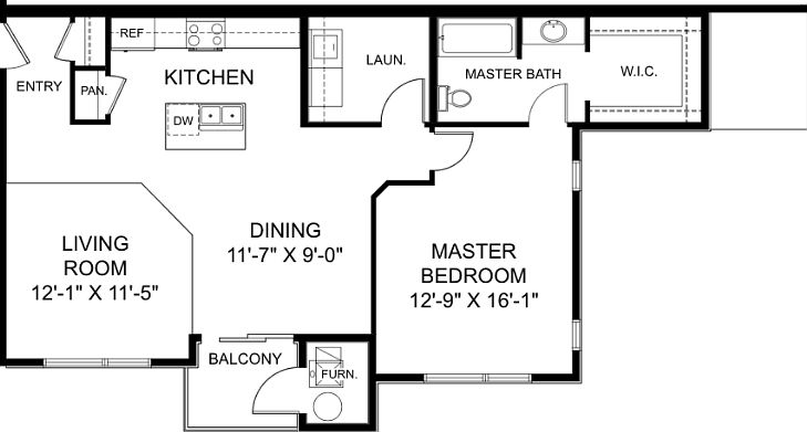 2nd image of 5801 S Garnet Dr #2201
