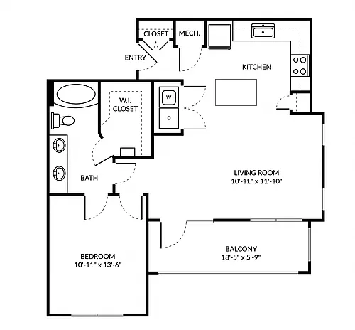 Floor plan A3A
