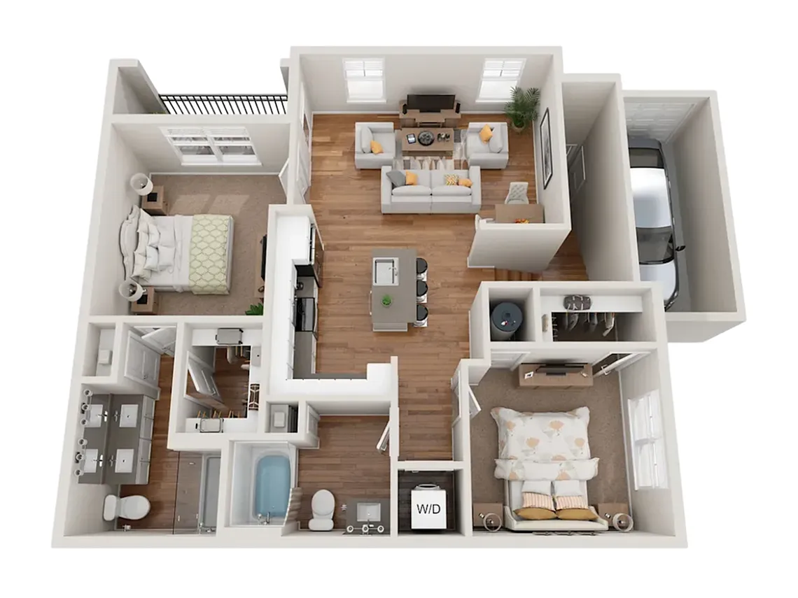 Floor plan Wetlands
