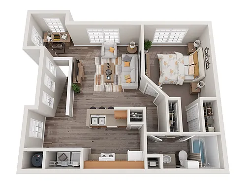 Floor plan Biscayne w/Loft