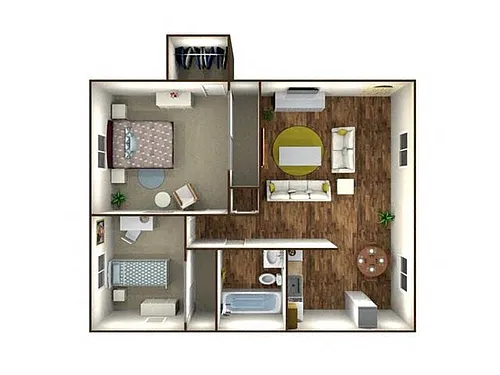 Floor plan Toscana
