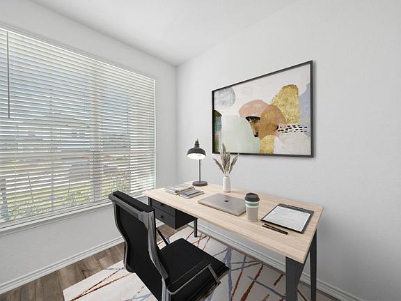 Virtually Staged Office