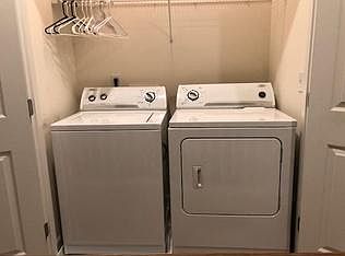 washer/dryer not included but hookups ready to go