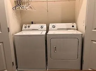 washer/dryer not included but hookups ready to go