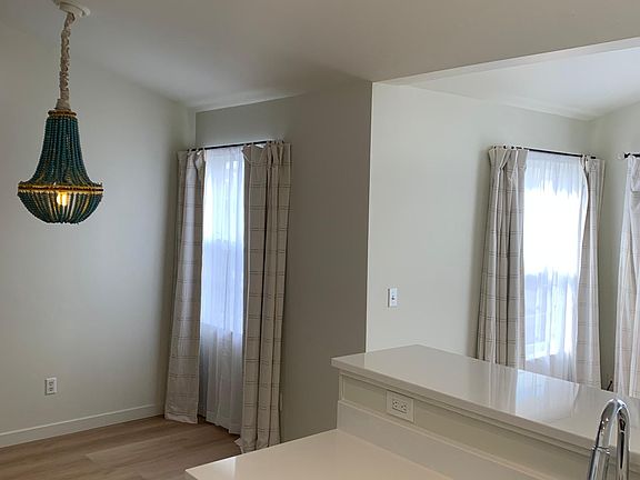 Kitchen and dining area