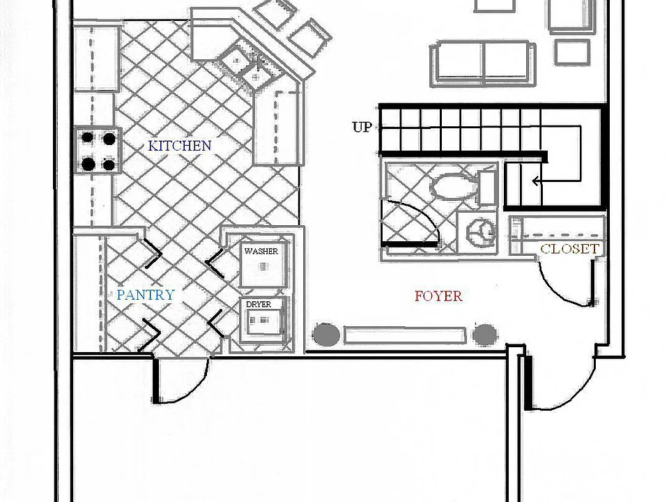 The Cypress, first floor