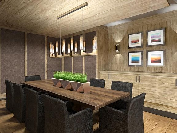Club Room with Separate Private Dining Room