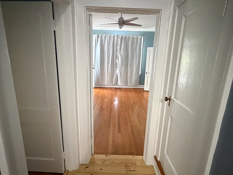 Hallway looking toward master bedroom