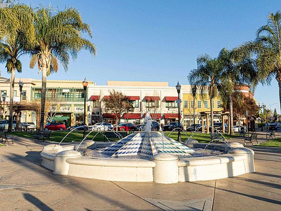 Evergreen Village Square Fountain