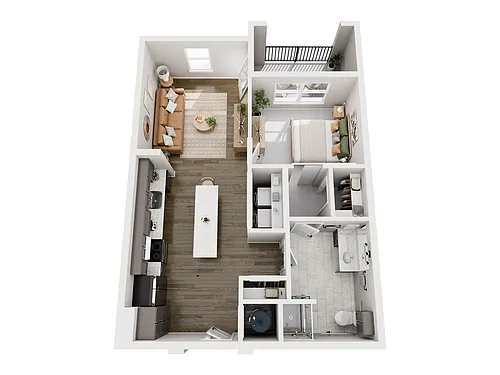 Floor plan A1a