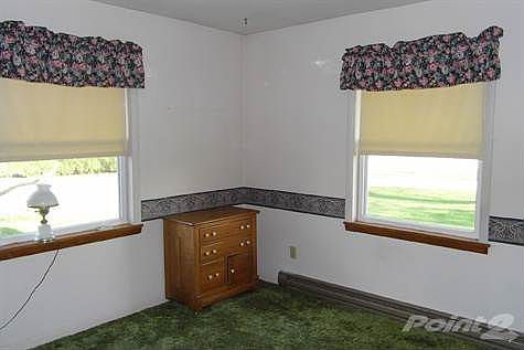 Bedroom 2-Wood flooring under carptet