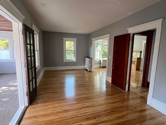 Living room and entrance to 3 season porch