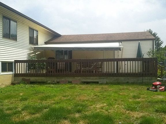 Back yard & deck