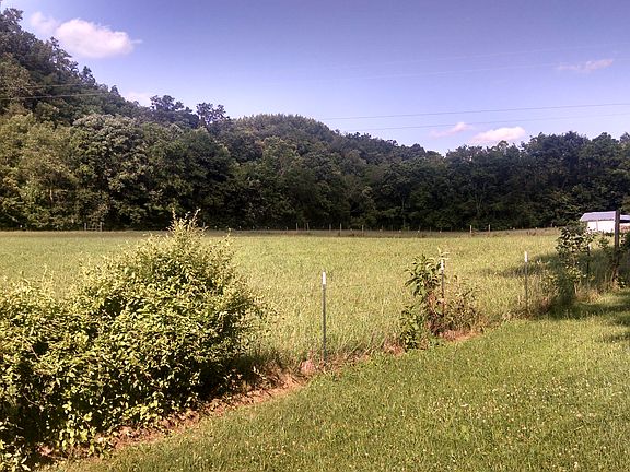 Land in front of house