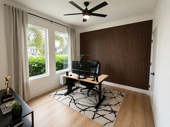 First Floor Flex Room with Laundry