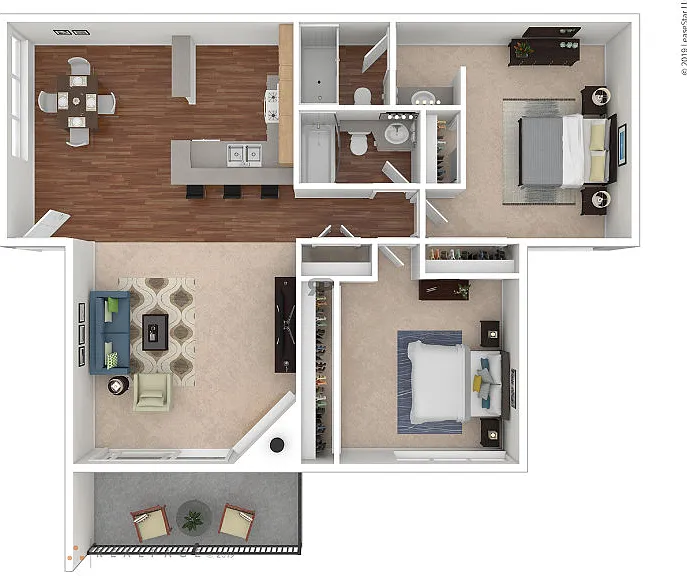 Plan 2 Floorplan Diagram